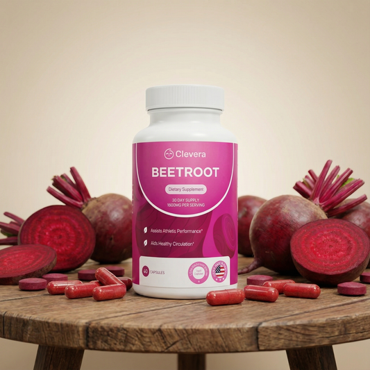 Clevera Beetroot Circulation Boost Capsules