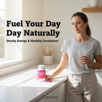 Clevera Beetroot Circulation Boost Capsules